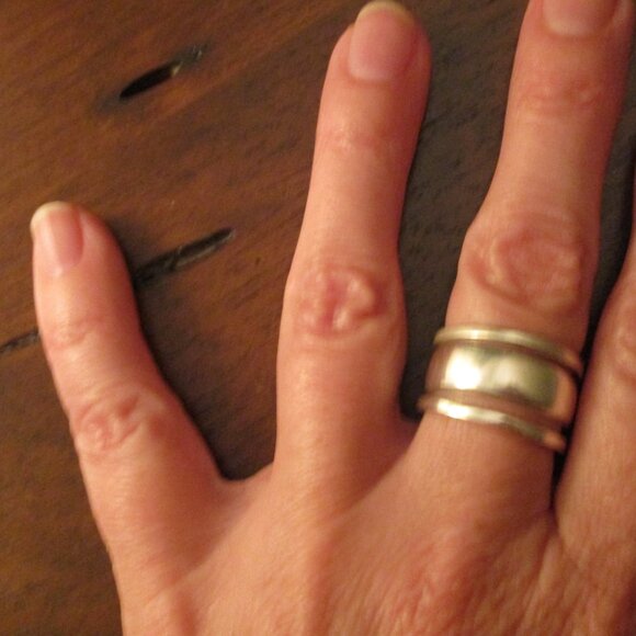 Sundance Capricious Ring Trio sterling silver stack rings 8 - Picture 4 of 4